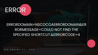 errordomain=nscocoaerrordomain&errormessage=could not find the specified shortcut.&errorcode=4