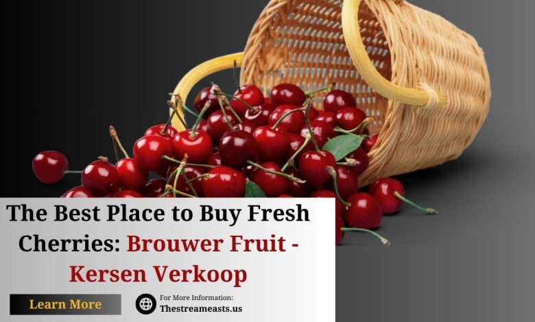 Image of Brouwer Fruit - Kersen Verkoop