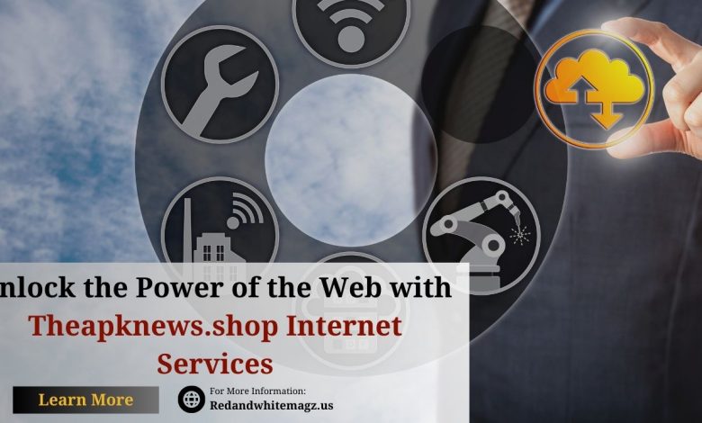 Image of theapknews.shop internet services