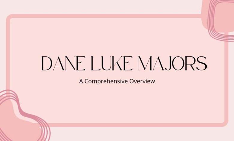 Dane Luke Majors: A Trailblazer in Innovation and Leadership